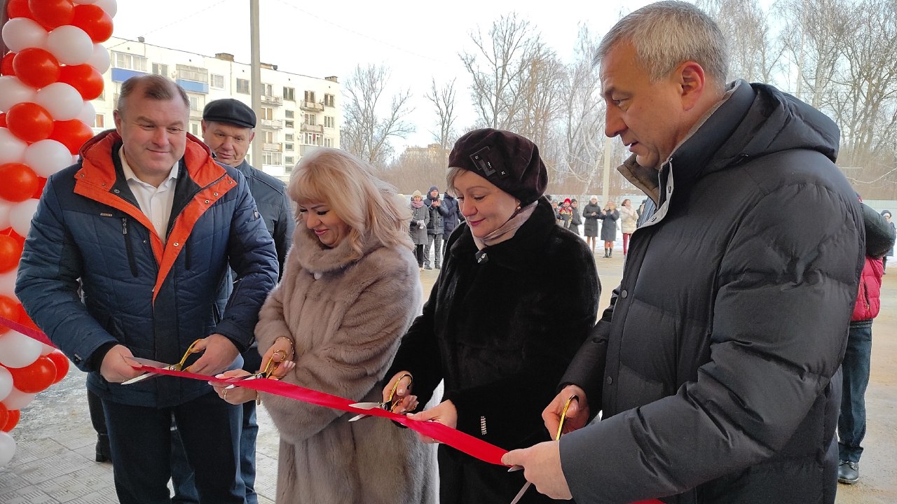 Открытие школы после капитального ремонта.