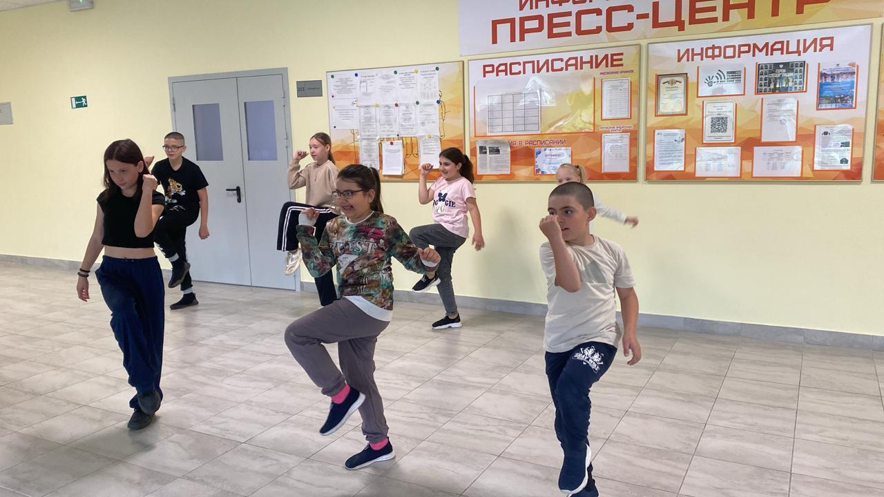 Утренняя зарядка.
