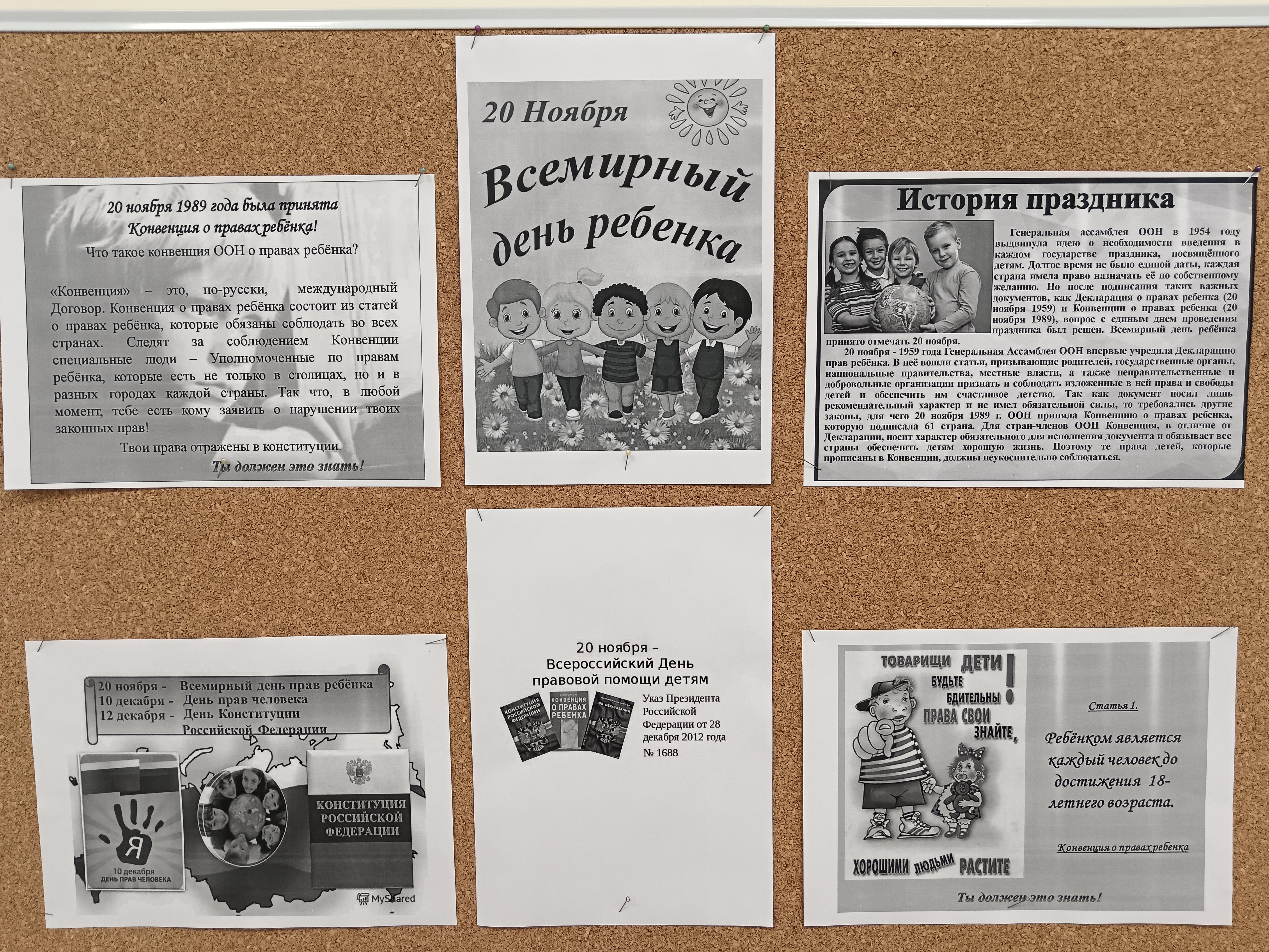 Классные часы &amp;quot;Твои права&amp;quot;.